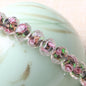 Transparent Flower Glass Beads 12mm Multicolor Assorted 100pcs 11