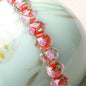 Transparent Flower Glass Beads 12mm Multicolor Assorted 100pcs 9