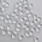 Transparent Czech Glass Teardrop Glass Beads 6 9mm 1000pcs 10