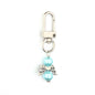 Mini Alloy Baby Love Keychain with Pastel Pearl Beads 15