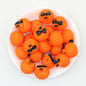 3D Halloween Bow Pumpkin Silicone Focal Beads 20 pcs 6