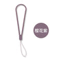 Woven Silicone Phone Charm Lanyard Soft Durable 14cm 8pcs 12