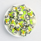 3D Disney Sloth Lightning Silicone Focal Beads 20Pcs  2