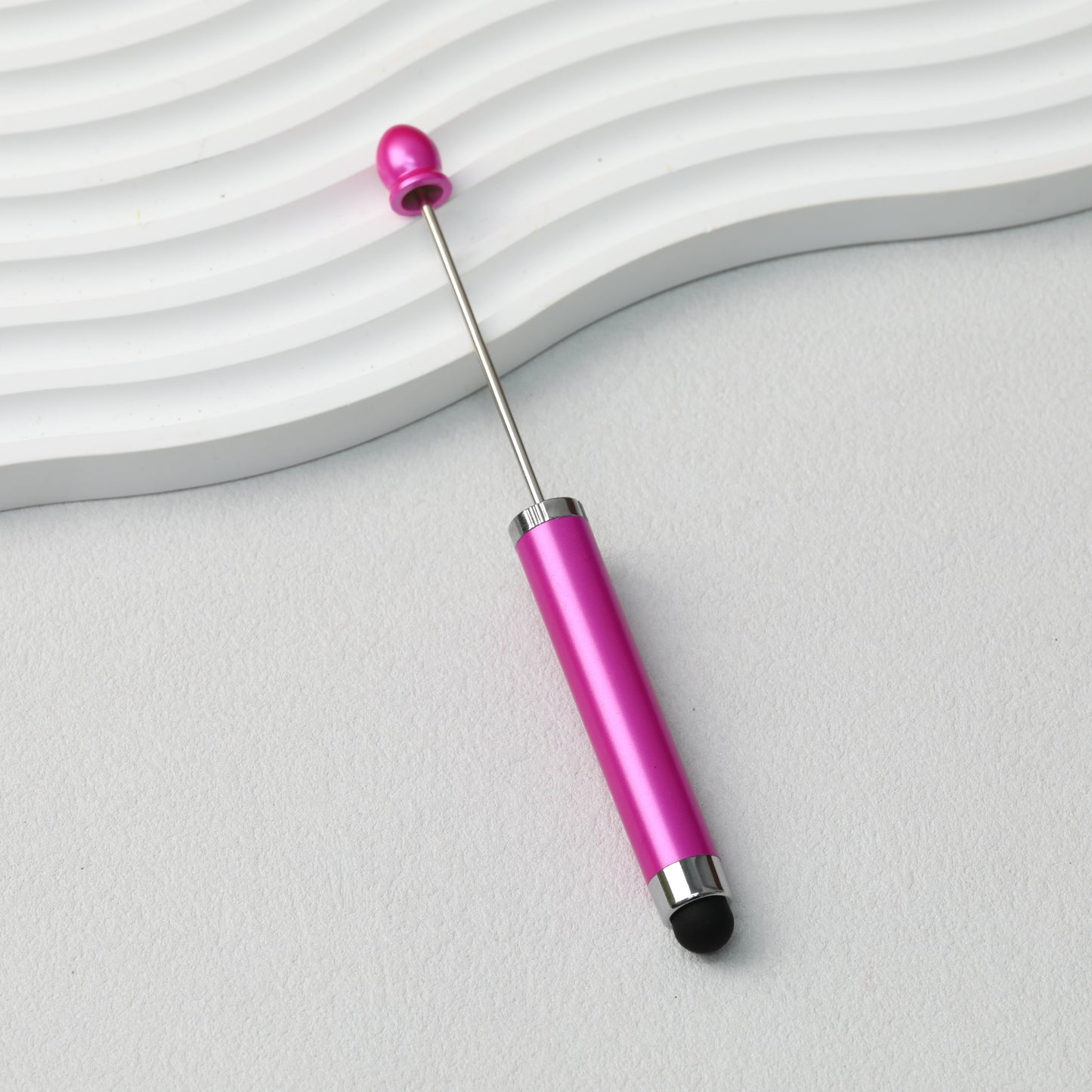 Beadable Stylus Pen Plastic Multi Color 3 in 1 Function
