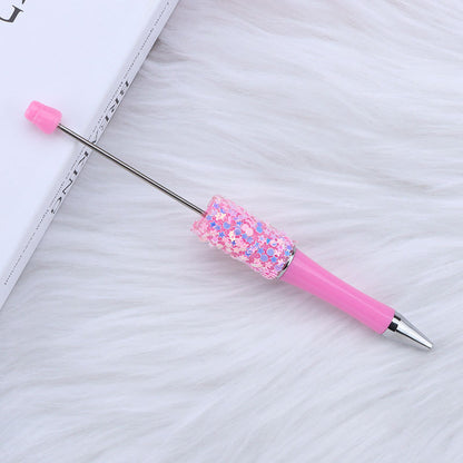 Star Sequin Creative Beadable Pen Plastic 10