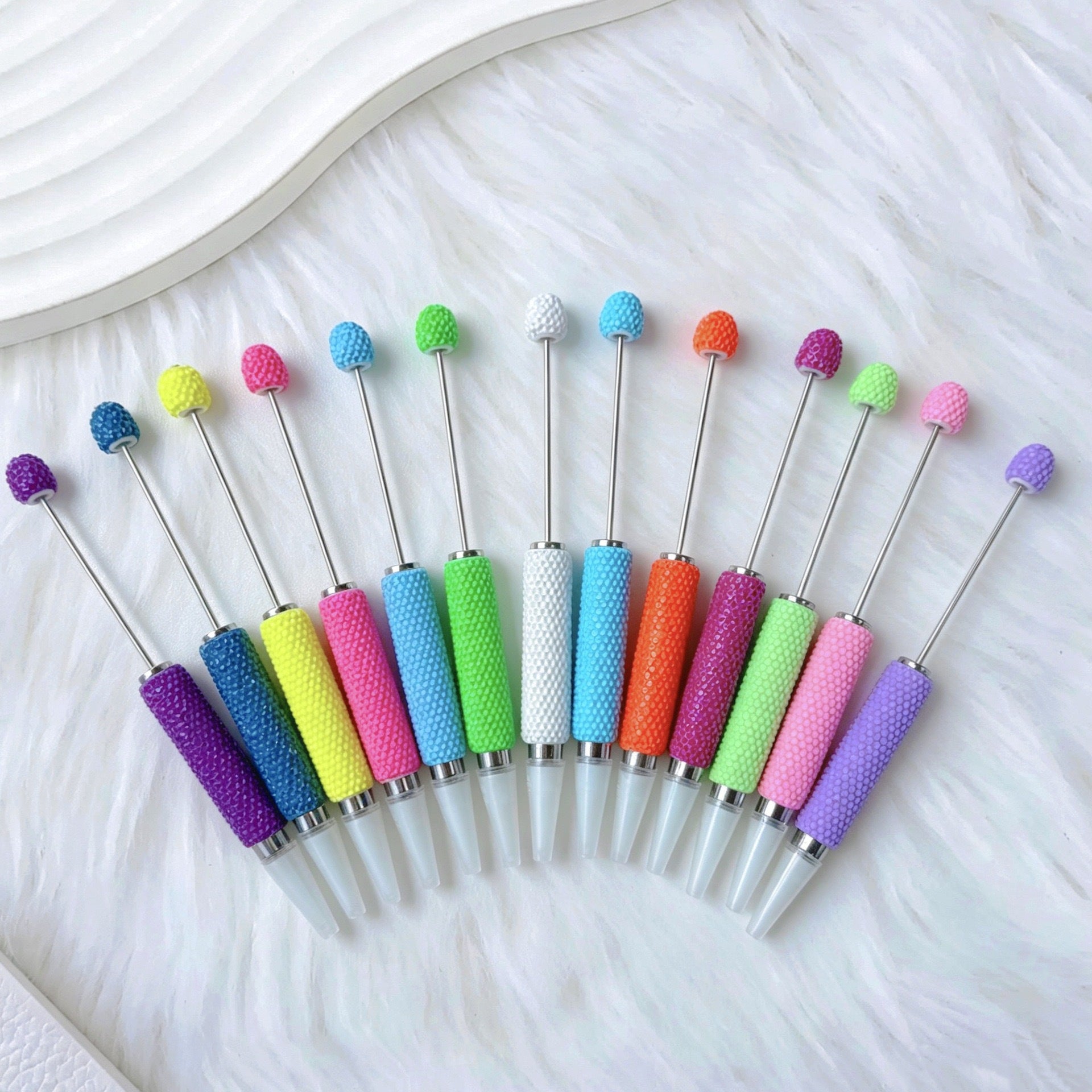 Beadable Pen Candy Colored Wax Head 2
