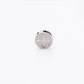 Stainless Steel Flat Metal Beads 10mm Color Retaining Jesus Portrait 10pcs 6