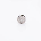 Stainless Steel Flat Metal Beads 10mm Color Retaining Jesus Portrait 10pcs 6