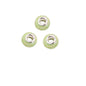 Rhinestone Resin Beads 14mm Round Donut Plated Mixed Colors 100pcs 11