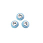 Rhinestone Resin Beads 14mm Round Donut Plated Mixed Colors 100pcs 7