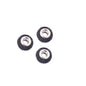Rhinestone Resin Beads 14mm Round Donut Plated Mixed Colors 100pcs 13