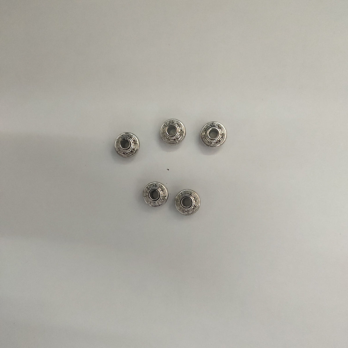Vintage Patterned CCB Plastic Spacer Acrylic Beads 10mm 300pcs