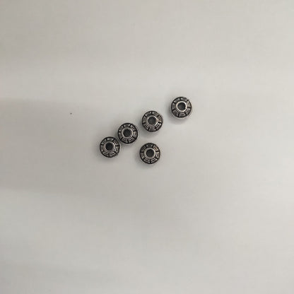 Vintage Patterned CCB Plastic Spacer Acrylic Beads 10mm 300pcs 5