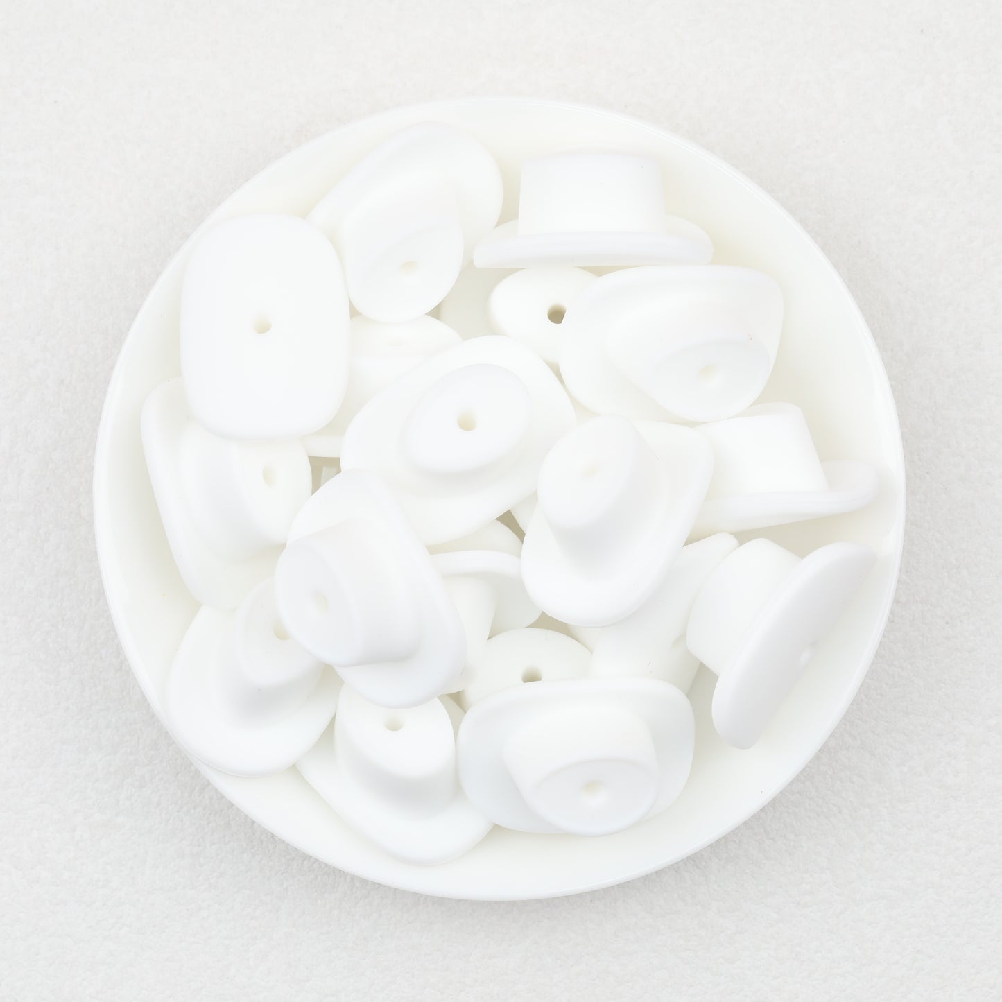 Western Style Silicone Cowboy Hat Focal Beads 20pcs 5