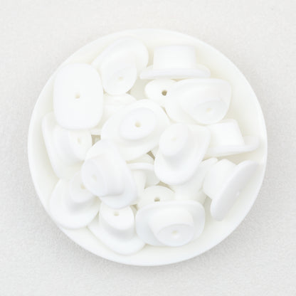 Western Style Silicone Cowboy Hat Focal Beads 20pcs 5