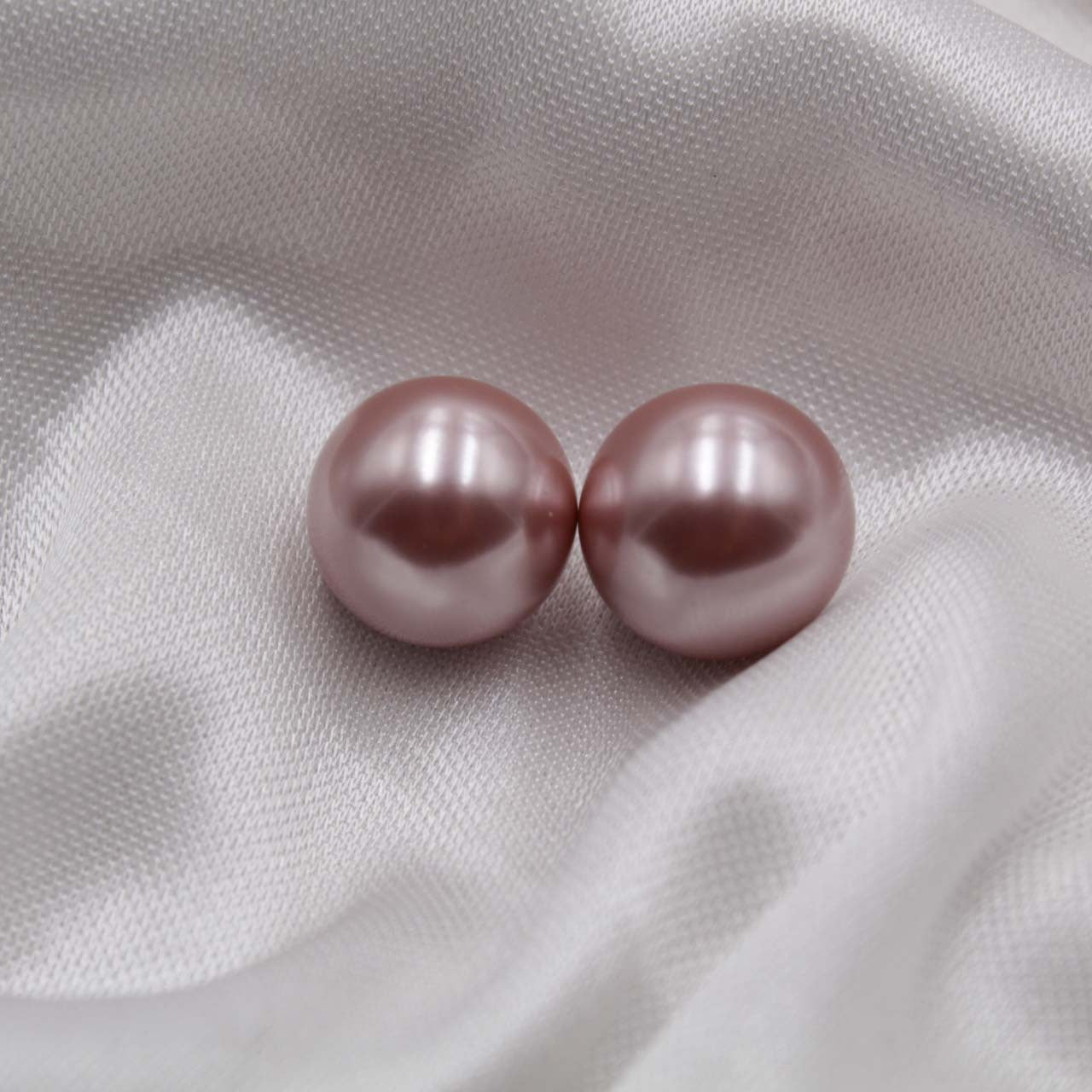 Seed Glass Beads 3mm Half Hole Imitation Pearl Mixed Colors 50pcs 6