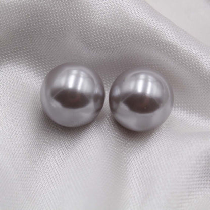 Seed Glass Beads 3mm Half Hole Imitation Pearl Mixed Colors 50pcs 13