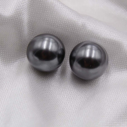 Seed Glass Beads 3mm Half Hole Imitation Pearl Mixed Colors 50pcs 9