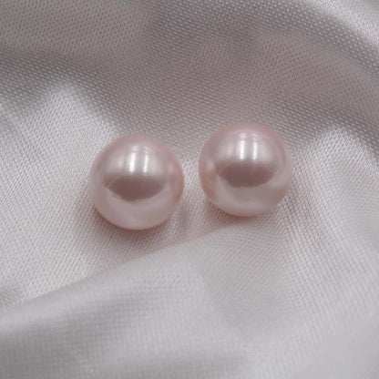 Seed Glass Beads 3mm Half Hole Imitation Pearl Mixed Colors 50pcs 11