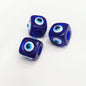 Evil Eye Resin Tube Beads 12mm Glossy Colorful 20pcs 6