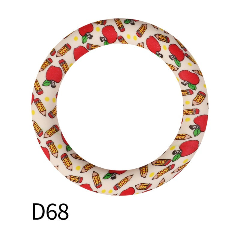 65mm Printing circular silicone rings 70