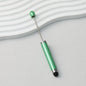 Beadable Stylus Pen Plastic Multi Color 3 in 1 Function - Candy Green