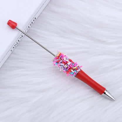 Beadable Pen Candy Sprinkles Design Multicolor 12