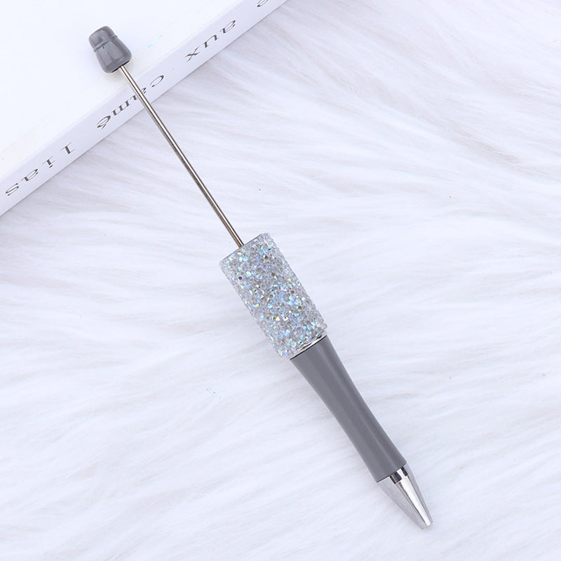 Beadable Pen with Stardust Glitter Plastic 22