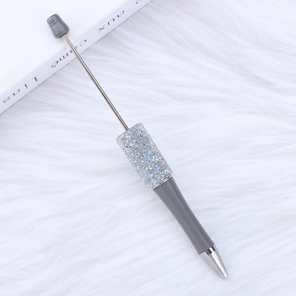 Beadable Pen with Stardust Glitter Plastic 22