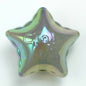 UV Finish Jelly Five-Pointed Star Acrylic Beads 25x16mm 50pcs 12