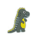 Silicone Focal Beads Dinosaur Yellow Belly Accent 20pcs 5