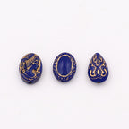 Gilded Beauty Avatar Acrylic Beads 18mm Artistic Vintage 30pcs 3