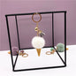 Ice Cream Pom Pom Keychain Faux Fur Pastel Colors 10