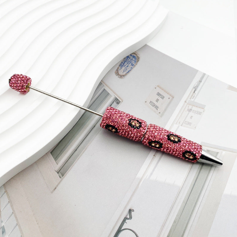 Beadable Pen Double Pack Leopard Print 15