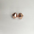 Rhombus CCB Plastic Acrylic Beads 17mm Polished Copper 100pcs