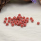 Jelly Sense Resin Beads 8mm Translucent Frosted Colorful 20pcs 17