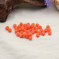 Jelly Sense Resin Beads 8mm Translucent Frosted Colorful 20pcs 18