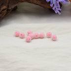 Jelly Sense Resin Beads 8mm Translucent Frosted Colorful 20pcs 3