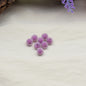 Jelly Sense Resin Beads 8mm Translucent Frosted Colorful 20pcs 10