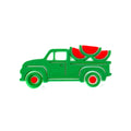 Silicone Focal Beads Watermelon Car Loaded with Slices 20pcs