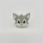 Silicone Focal Beads Cartoon Fox Friendly Faces 20pcs 9