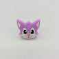 Silicone Focal Beads Cartoon Fox Friendly Faces 20pcs 4