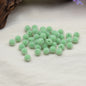 Jelly Sense Resin Beads 8mm Translucent Frosted Colorful 20pcs 14