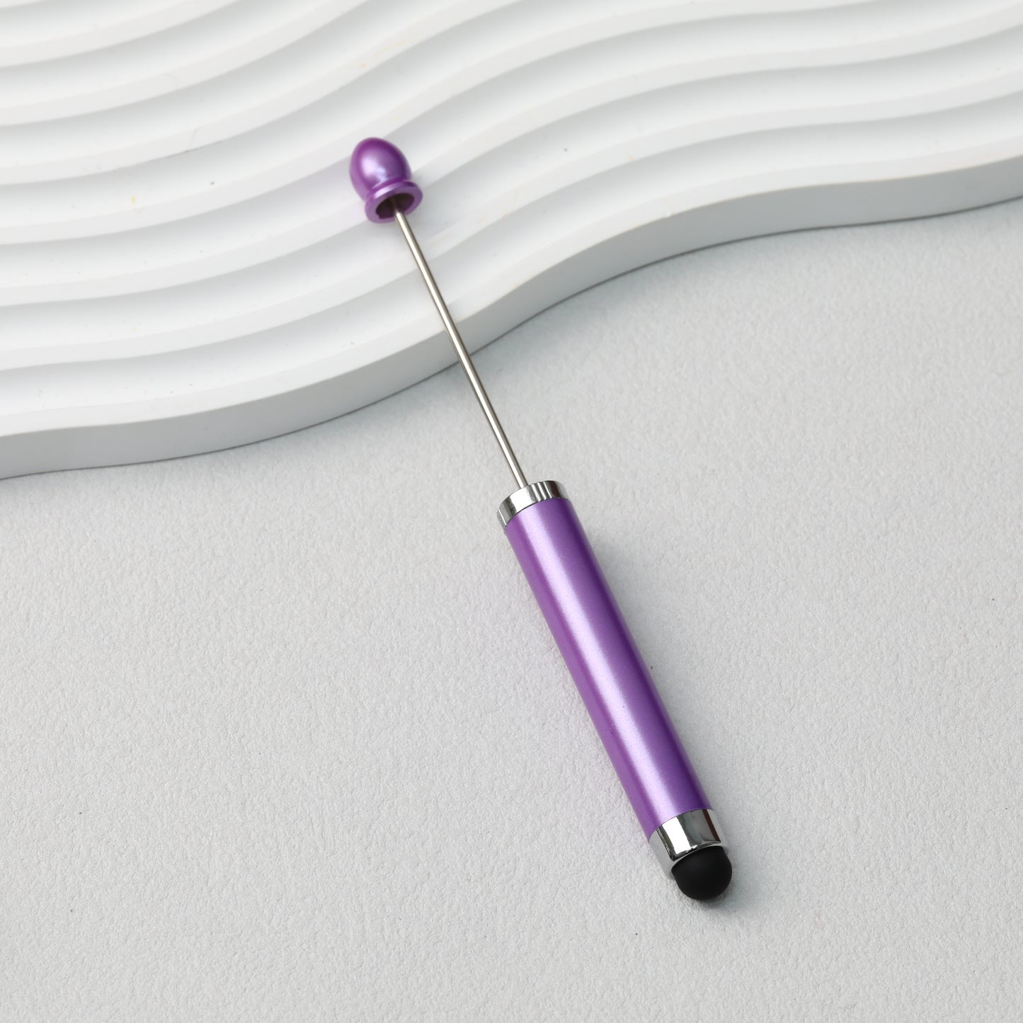 Beadable Stylus Pen Plastic Multi Color 3 in 1 Function
