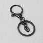 Zinc Alloy Lobster Clasp Keychain Hardware with Split Ring