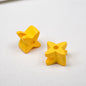 Glossy Clover Shaped Acrylic Beads 25x24x14mm Hole 6mm 20pcs 3
