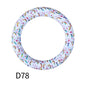 65mm Printing circular silicone rings 77