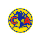 Silicone Focal Beads Club America de Futbol Yellow Background Blue Map Red Initials