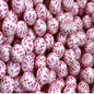 15mm Silicone Beads Color Grid Printed Glossy Finish 50pcs 3