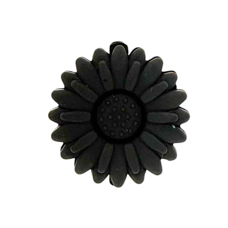 Silicone Focal Beads Daisy Sunflower Rounded Center 20pcs 9